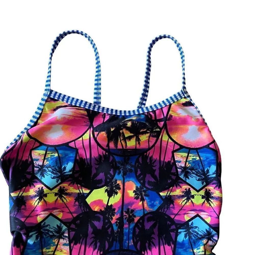 Dolfin Uglies Performance Tropical Beach Sunset Pattern Sz 36 - Picture 3 of 12
